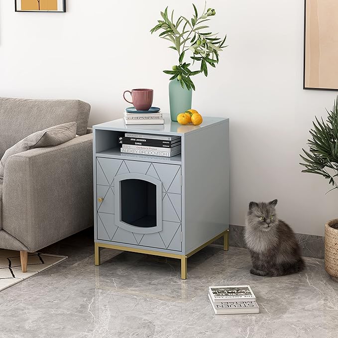 Cat House, Modern Natural Style Cat Hidewawy for Indoor