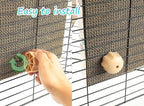 Cat Scratching Post for Cage 40X10CM, Cage Wall Mounted Cat Scratcher, Cardboard Scratcher, SCR-40X30CM-3.3CM