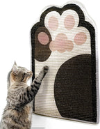 Lukamoo® Cat Scratching Pad, Wall Mounted Scratcher for Indoor Cats (Medium (24'' x 16'')) (Tuxedo)