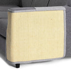 Navaris Cat Scratch Mat Sofa Protector - Natural Sisal Furniture Protector Scratching Pad for Cats - Scratch Carpet for Couch, Sofa, Chair - Left
