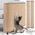 Newwiee 2 Pcs Cat Scratch Furniture Protector Mat Sofa Couch Protector for Cats Pet Scratching Pads for Couch, Sofa, Chair, Easy Installation(19.7 x 31.5 Inch)
