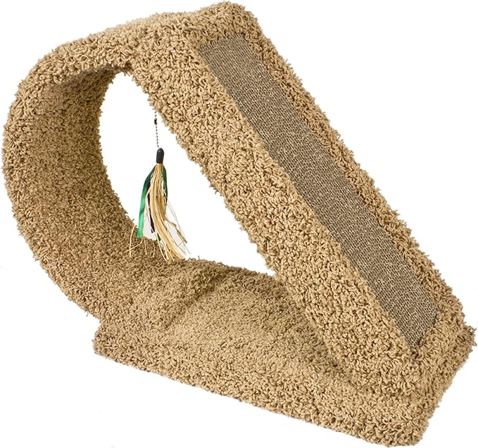 Ware Manufacturing Scratch Cat Hideout Tunnel with Corrugate Scratch Surface