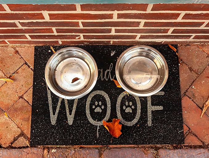 Greendale - 4 Pack - 10 Cup Capacity - Stainless Steel Metal Dog Bowls - Perfect for Dog Food and Water. Wrong Size? Click to Look at Our Size Options.