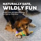 Outward Hound by Charming Pet Squawkers Grandma Hippie Chick Latex Squeaky Rubber Chicken Dog Toy, Funny Interactive Holiday Toy for Dogs, Large Size