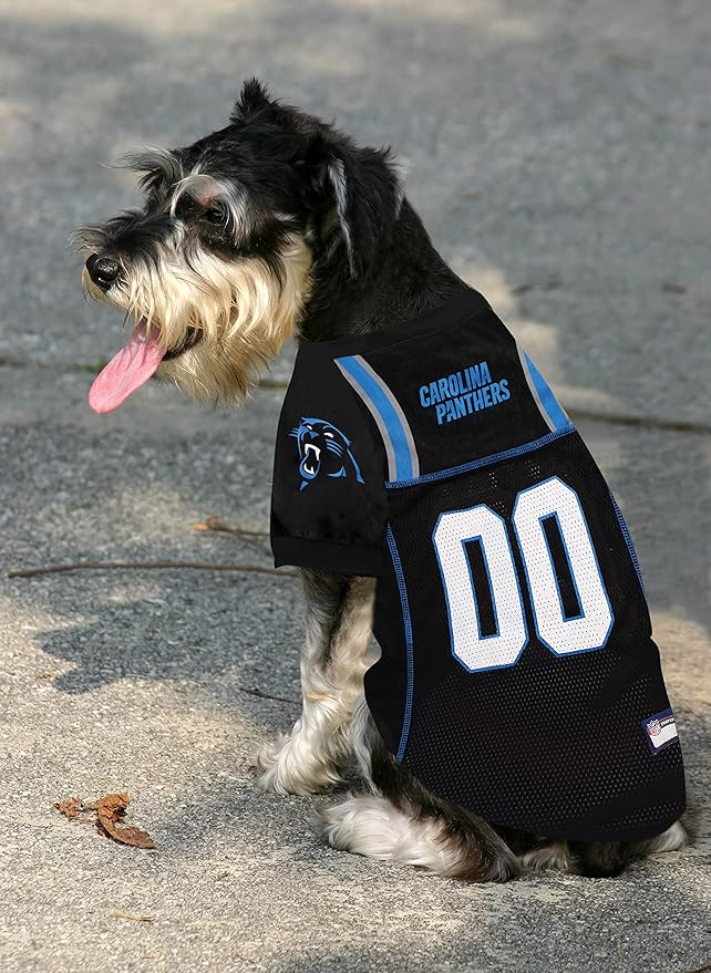 Carolina Panthers Pet Striped Jersey