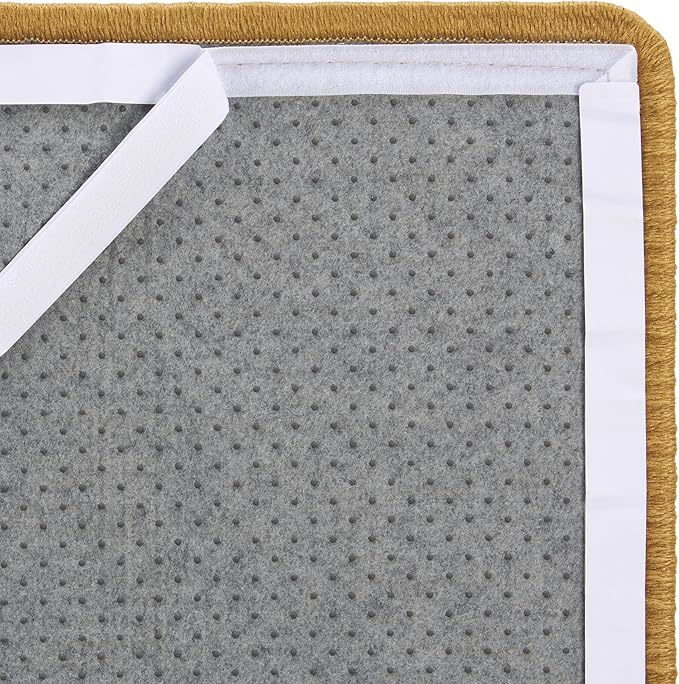 SAFAVIEH Cat Scratch Mat Pad Collection, 16" x 24", Beige, Sisal & Jute Boucle Weave, Velcro & Slip Resistant Backing