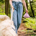 Pet Genie, Dog Poop Bags Rolls Scented, Extra Strong & Leak-Proof for Dogs, Lavender Scented, Easy Tear Pet Waste Bags, Made from 65% Recycled Plastic, 16 Rolls (240 Count)