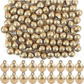 AUEAR, 100 Pieces Vintage Brass Bells 20mm Mini Jingle Bell for DIY Wind Chimes Home Decor