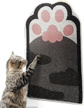Lukamoo® Cat Scratching Pad, Wall Mounted Scratcher for Indoor Cats (Medium (24'' x 16'')) (Grey Tabby)