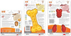 Nylabone Power Chew Toy Bundle, Cute Dog Toys for Aggressive Chewers, Filet Mignon, Cheese, and Bacon Flavors, Small Dogs - Up to 25 lbs, 3 Pack