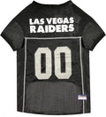 Pets First NFL Raiders Dog Jersey, Size Large, Football Shirt Costume for Pet, Dog Sports T-Shirt, NFL Team Clothing for Cats, Licensed Pet Apparel Available in 7 Sizes and 32 Teams
