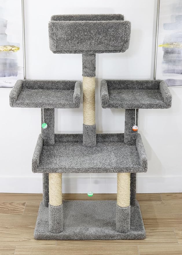 Prestige Cat Trees 56" Extra Large Spacious Cat Tree