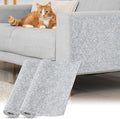 uxcell Self-Adhesive Cat Scratching Mat, 2 Roll 39.4" x 11.8" Couch Protector from Cat Claws for DIY Sofa, Wall, Doors, Cut Anti Cat Scratch Pad Carpet Mat, Light Gray