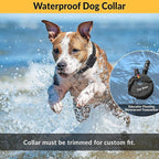 Educator ET-800 “The Boss” Dog Training E-Collar with Remote–1 Mile Range, 100 Levels Stimulation,Waterproof & Rechargeable–For Med & Lg Dogs 15 lbs+–Night Tracking Light, Expandable to 2 Dogs,Black