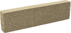 WARE Single Wide Corrugated Replacement Scratcher Pads for Cats (2-pack) - Catnip Included