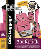 Mobile Dog Gear Unisex Weekender Backpack™ Pink One Size One Size