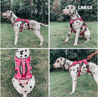Tuff Pupper Escape Proof No Escape Dog Harness | 5 Point Adjustable Fit Harness for Dogs | Padded Dog Harnesses | Handle Dog Lift Harnesses