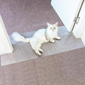 Cat Scratch Carpet Protector Mat for Furniture Plastic Floor Shield Non-Slip Door Mat for Pets Cat Scratch Pad Carpet Protector for Pets Furniture Protector from Cats Scratching - Cut to Size 3.28FT