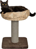 Midwest Homes for Pets 21.86-Inch Feline Nuvo Terrace Fashionable Cat Tree with Removable Lounging Cat Bed, Brown & Tan (139T-TN)