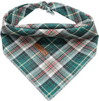 Elegant little tail Christmas Dog Bandana, Holiday Girl Boy Dog Bandanas for Small Medium Large Soft Dogs Washable Square Dog Scarf Adjustable Dog Kerchief