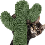 Yaheetech Cactus Cat Tree for Indoor Cats, 62in Cat Tower with Scratching Posts, Hammock & Dangling Ball, Multi-Level Condo Activity Center Furniture