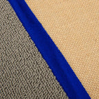 SmartyKat Clever Claws Carpet & Burlap Hanging Cat Scratch Mat - Brown/Gray with Blue Trim, One Size