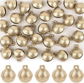 AUEAR, 30 Pieces Vintage Brass Bells 27mm Mini Jingle Bell for DIY Wind Chimes Home Decor