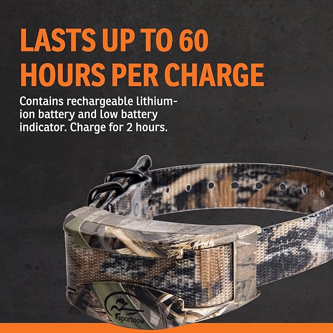 SportDOG WetlandHunter 425X Add-A-Dog Collar - Expandable Training System - Waterproof Static Shock Collar - Quick Charge - Realtree Max-5 Camo
