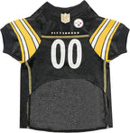 Pets First NFL Pittsburgh Steelers Dog Jersey, Size X-Small, Football Shirt Costume for Pet, Dog Sports T-Shirt, NFL Team Clothing for Cats, Licensed Pet Apparel Available in 7 Sizes and 32 Teams