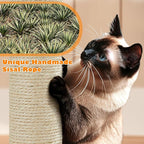 Topeakmart 70.5 Inches Multi Level Cat Tree, Cat Tower Kitten Condo with 2 Condos & 2 Foam-Padded Perches & Scratching Post, Cat Activity Center for Play