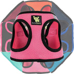 EcoBark Step in Dog Harness - Eco-Friendly Small & Medium Breed Dog Harnesses - Reflective and Adjustable Mini Body Halter Vest - Soft Mesh Toy Breed Harness (Bubblegum Pink, Medium)