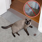 KittySmart Carpet Scratch Stopper Dual Flooring - Stop Cats from Scratching Carpets at Doorways Instantly – Professionally Pre-Cut – Requires No Cutting or Modification - 5 Year Warranty