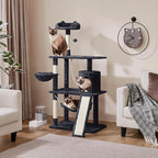 Topeakmart Cat Tower for Indoor Cats 63.5inch, Cat Furniture Condo with Scratching Posts as Kitten Activity Center