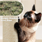 Yaheetech 54in Cat Tree Cat Tower w/Scratching Posts, Double Condos and Dangling Balls Kittens Pet House Play, Light Gray