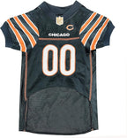 Pets First NFL Chicago Bears Dog Jersey, Size X-Small, Football Shirt Costume for Pet, Dog Sports T-Shirt, NFL Team Clothing for Cats, Licensed Pet Apparel Available in 7 Sizes and 32 Teams