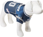 Pets First NFL Dallas Cowboys Dog Jersey, Size Small, Football Shirt Costume for Pet, Dog Sports T-Shirt, NFL Team Clothing for Cats, Licensed Pet Apparel Available in 7 Sizes and 32 Teams