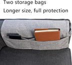 NATUYA Furniture Protectors from Cats - Couch Protector from Cat Claws with Sisal Scratching Pad Anti Cat Scratch Furniture Couch Sofa Corner (Light Gray, Left)