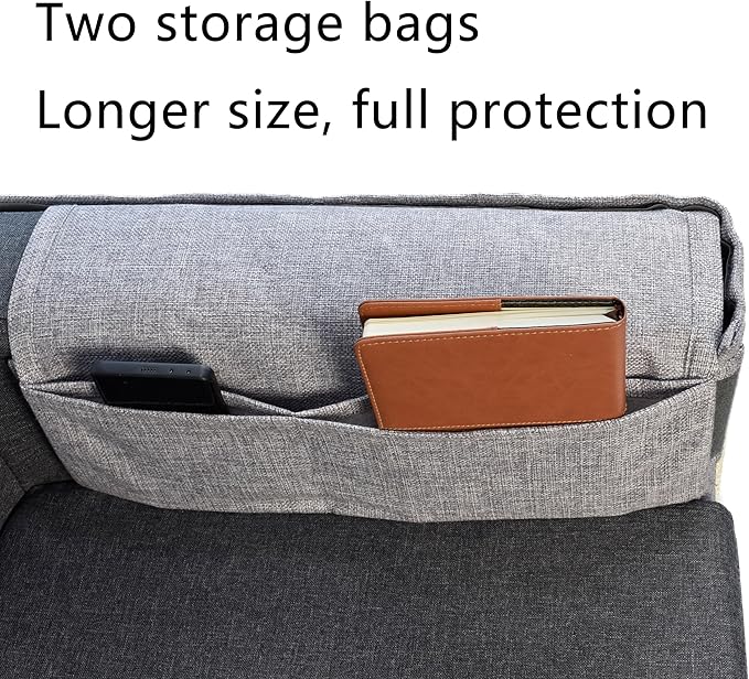 NATUYA Furniture Protectors from Cats - Couch Protector from Cat Claws with Sisal Scratching Pad Anti Cat Scratch Furniture Couch Sofa Corner (Light Gray, Left)