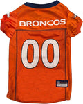 Pets First NFL Denver Broncos Dog Jersey, Size X-Large, Football Shirt Costume for Pet, Dog Sports T-Shirt, NFL Team Clothing for Cats, Licensed Pet Apparel Available in 7 Sizes and 32 Teams