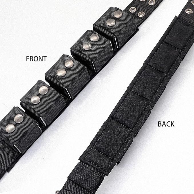 Tactical Weighted Dog Collar - Weights for Training & Exercise - Free Weights, Small, Medium, Large Dogs