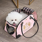 Juicy Couture Give Me Treats Pet Carrier - Stylish Pink Travel Bag for Small Dogs and Cats