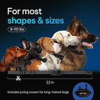 DogRook Rechargeable Dog Bark Collar - No Shock Training Smart Collar - Beep & Vibrating - Anti Bark Collar for Large Dog, Medium & Small Dog - No Shock Bark Collar - 12-110 lbs