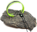 Sparky Pet Co - Surefit ECollar Replacement Strap - Bungee Dog Collar Waterproof - Adjustable - Secure Nexus Wheel Lock - for Electronic Training & Invisible Fence Systems - 1" (Reflective Yellow)