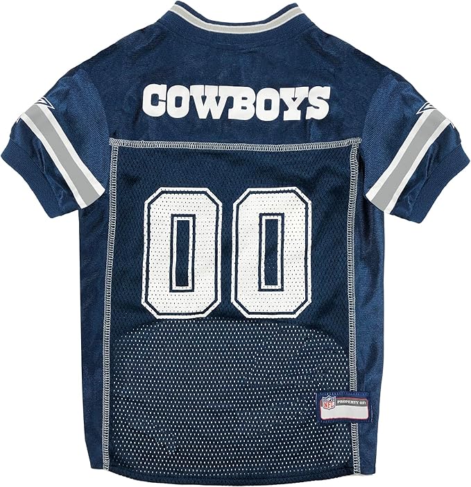 Pets First NFL Dallas Cowboys Dog Jersey, Size 3X-Large, Football Shirt Costume for Pet, Dog Sports T-Shirt, NFL Team Clothing for Cats, Licensed Pet Apparel Available in 7 Sizes and 32 Teams