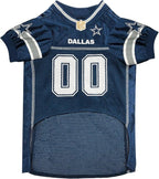 Pets First NFL Dallas Cowboys Dog Jersey, Size 3X-Large, Football Shirt Costume for Pet, Dog Sports T-Shirt, NFL Team Clothing for Cats, Licensed Pet Apparel Available in 7 Sizes and 32 Teams