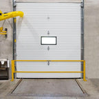 8' Dock Door Gate, OSHA-Compliant Safety Barrier, Loading Bay Fall Hazard Protection, Openings Up to 98" W, Counterbalanced, Indoor Use, Guardian
