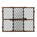 Position & Lock Adjustable Wood Baby Gate (Farmhouse Collection)