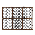 Position & Lock Adjustable Wood Baby Gate (Farmhouse Collection)