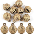 AUEAR, 8 Pieces Vintage Brass Bells 34mm Mini Jingle Bell for DIY Wind Chimes Home Decor