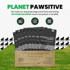 800 Count Pull-Strap Header Pet Waste Bags, 8 Header Packs of 100 Bags, Dog Waste Station Bags for HOA, Residential, XL and Strong, Easy Single Pull for Poop Station Dispensers